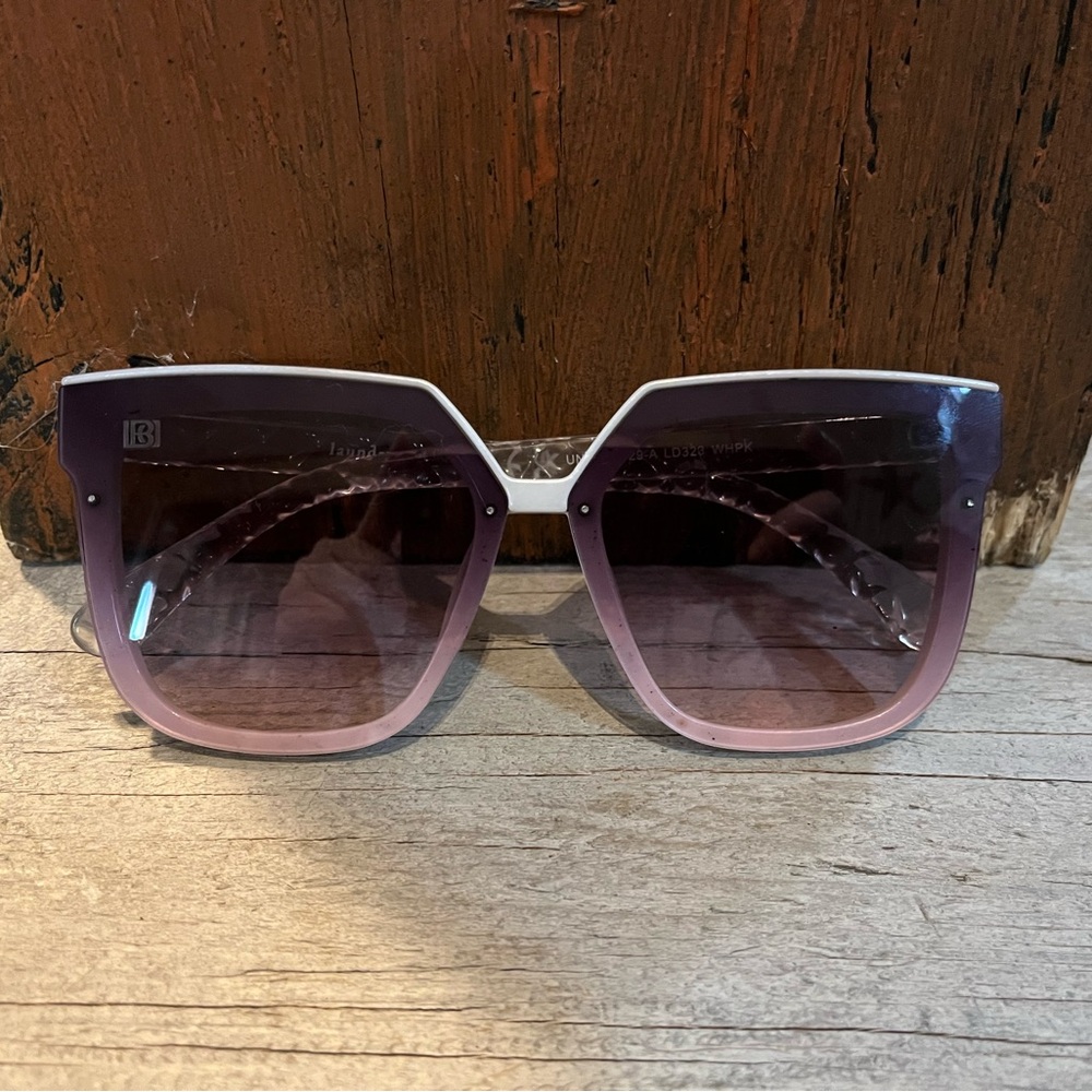 Laundry by Design Pink Oversized Sunglasses
